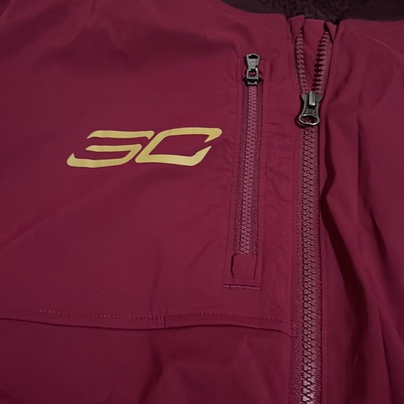 NEW Under Armour Men's Curry Life Long Range Bomber Top SZ XXL - Picture 3 of 8